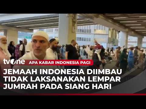 Jemaah Bersiap Laksanakan Lempar Jumrah Kedua | AKIP tvOne thumbnail