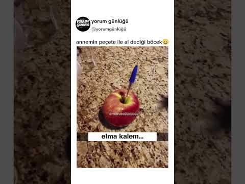 annemin peçete ile al dediği böcek? thumbnail