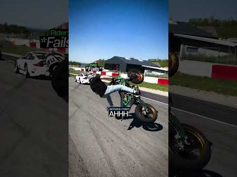 Biker Lands Stunt After Failing Miserably😳 @Julichut thumbnail