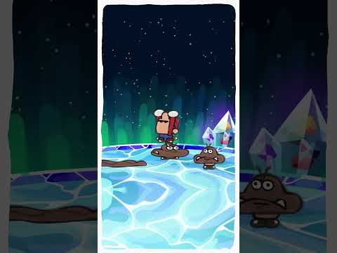 Mario Ice Skating ⛸️🥶 | Super Mario Galaxy #shorts thumbnail