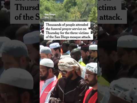 Thousands Honor 3 Men Who Died Protecting Mosque Worshipers thumbnail