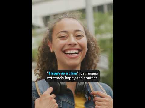 Idiom of the Day: "Happy as a clam" thumbnail