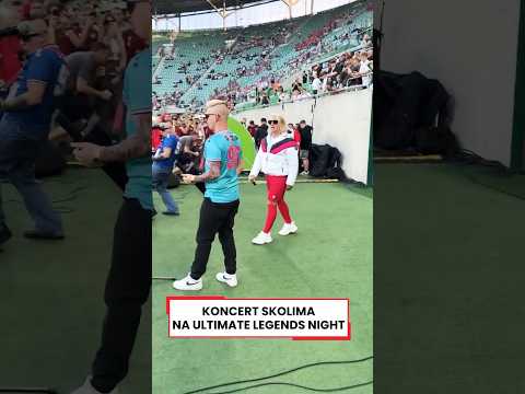 SKOLIM ZAGRAŁ KONCERT PRZED MECZEM ULTIMATE LEGENDS NIGHT #shortsfeed thumbnail