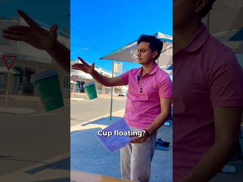 Floating Coffee ☕️ Episode 1 #funny #magictrick thumbnail