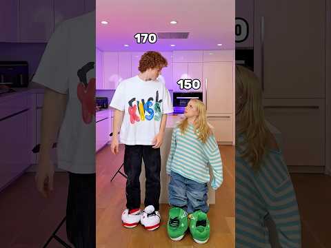 Guess My Height 😳⬅️ thumbnail