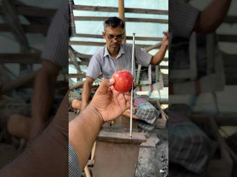 Amazing Fruit Knife Made From Just a Small Piece of Steel #shorts thumbnail