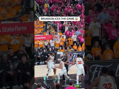 JALEN BRUNSON SEALS IT 😱🏆 thumbnail