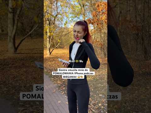 Siostra zmusiła mnie do POMALOWANIA IPhona podczas BIEGANIA! ??*Pomocy!* thumbnail