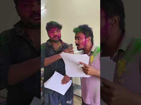 Happy Holi...🤣😄😆😅😁😂 #shortsfeed #comedy #villagethalaivas #holi #funny thumbnail