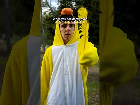 When you accidently type ___ while playing Minecraft thumbnail