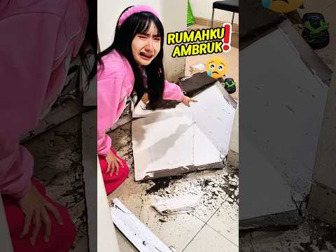 RUMAH VALENT 4MBRUK?!! 😭😭 #shorts #OliviaValent thumbnail