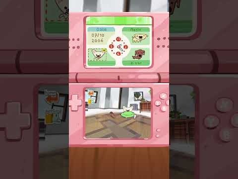Dog Playtime 🐶| Nintendogs #shorts thumbnail