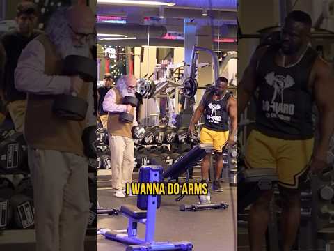 It is Ok l LL Use Dumbells With You ☠️ #anatoly #gym #prank thumbnail