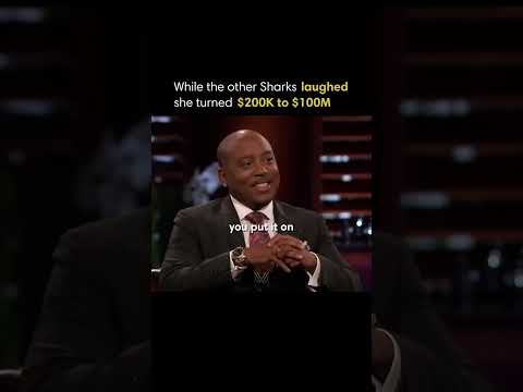 While the other Sharks laughed she turned $200K to $100M thumbnail