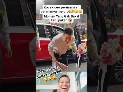 #kocak ceo perusahaan celananya melorot??? #hiburansegar #shorts thumbnail