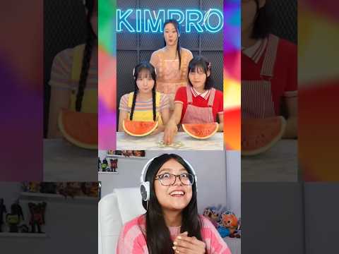 COMPETENCIA DE SANDIAS CON NIÑAS TRAVIESAS @kimpro828 #curiosidades #humor thumbnail