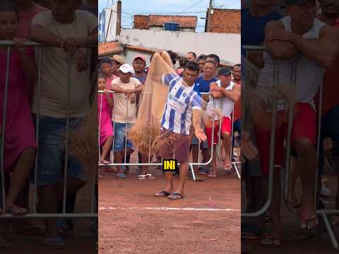 Kompetisi Tebar Jala di Brazil "Campeonato de Tarrafa" ❗😮 #shorts thumbnail