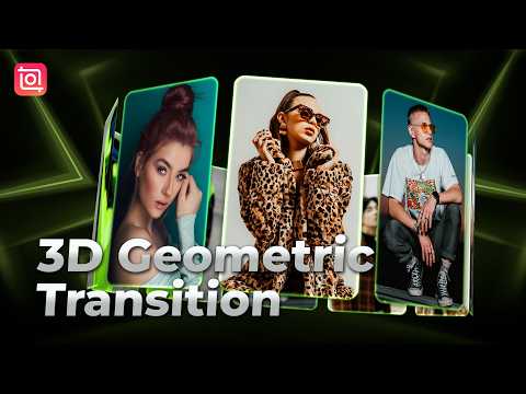 InShot 3D Geometric Transitions🔷 | Add Dynamic Vibe to Your Videos ⚡ thumbnail