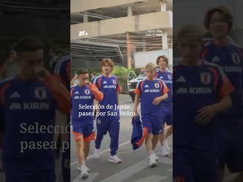Selección de Japón pasea por las calles de San Pedro, Nuevo León thumbnail