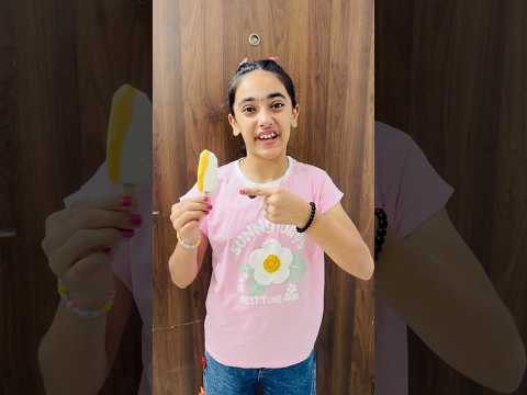 Samayra icecream🍦kaise khati hai❓🤔😳 #shorts #samayranarula #siblings thumbnail