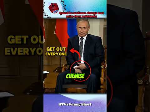 Quand la confiance change tout entre deux présiden  #france #news #putin thumbnail