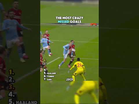 THE MOST CRAZY MISSED GOALS thumbnail