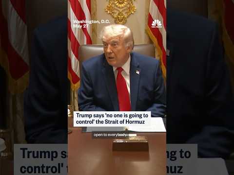 Trump says 'no one is going to control' the Strait of Hormuz thumbnail