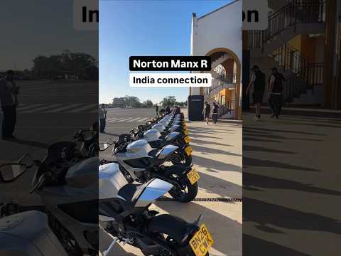 We get to ride the Norton Manx R in Spain #shorts thumbnail