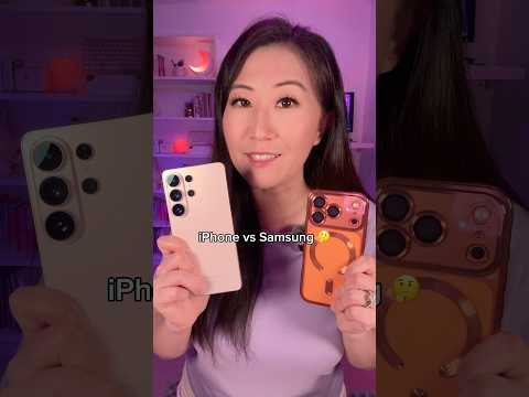 iPhone vs Samsung 🤔 Galaxy AI vs Apple Intelligence thumbnail