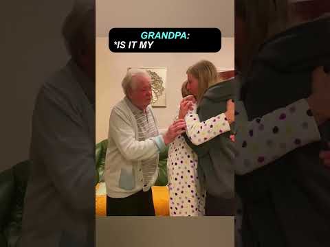Grandpa waits for his hug 🥺 thumbnail