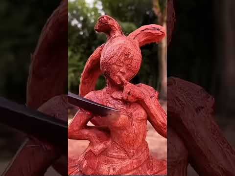 पोती के लिए बनाया Doll House ??~ wood toy-woodworking art skill wood / hand crafts #shorts thumbnail
