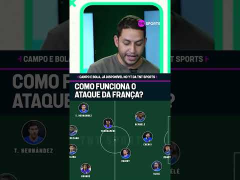 COMO FUNCIONA O ATAQUE DA FRANÇA? ANÁLISE TÁTICA COM CAIO CAPITA #shorts thumbnail