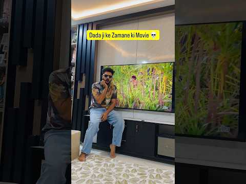 Dada ji ke Zamane ki Movie 💀😂 #shorts #funny #youtubeshorts #bollywood #reaction #viral #fun #fyp thumbnail