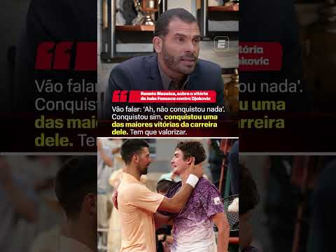 TRABALHO DA EQUIPE DE JOÃO FONSECA 👏👏👏 #shorts thumbnail