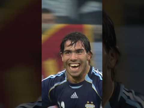 Tevez Skins Defender, Solo Goal! #shorts #tevez #argentina thumbnail