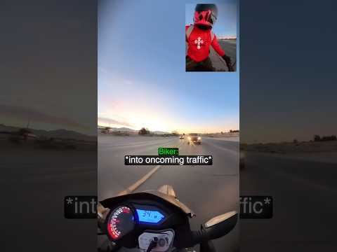 Biker Gets Pushed Into Oncoming  Traffic and Driver gets Instant Karma thumbnail
