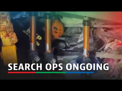 Retrieval ops continue at collapsed building in Angeles City | ABS-CBN News thumbnail