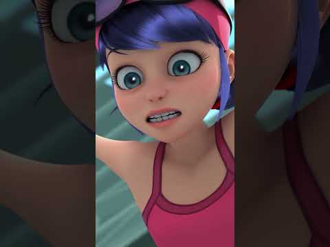 ¿Quién se lanza al agua? 👀 #ladybug #lasaventurasdeladybug #miraculous #miraculouslatam #catnoir thumbnail