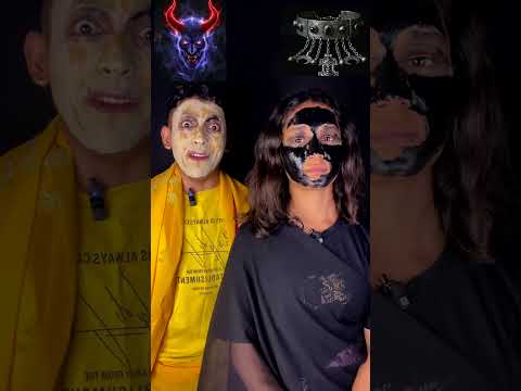 Chudail 🧟‍♀️☠️🌸Vs Chudail Pati Look ChallengePrashant Sharma #shorts #ytshorts #funnyshorts #bhoot thumbnail