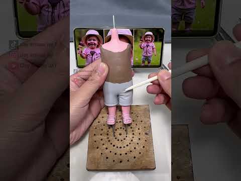 Part 2 ：Crafting the Character’s Body with Ice Cream Details | Handmade Clay Sculpture thumbnail