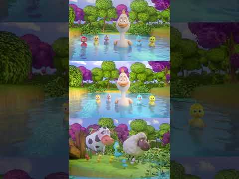 5 Little Ducks - MooMoo & The Barn House Family #5littleducks #MooMoo #shorts #nurseryrhymes thumbnail