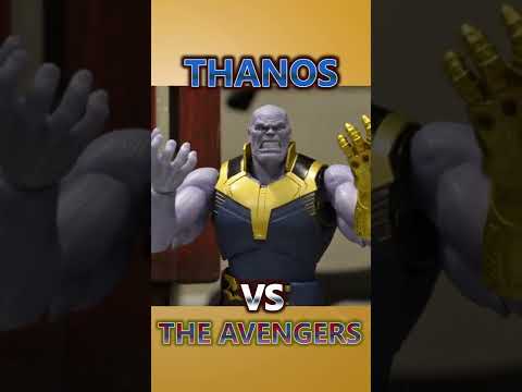 THANOS VS IRONMAN SPIDERMAN HULK #Shorts thumbnail