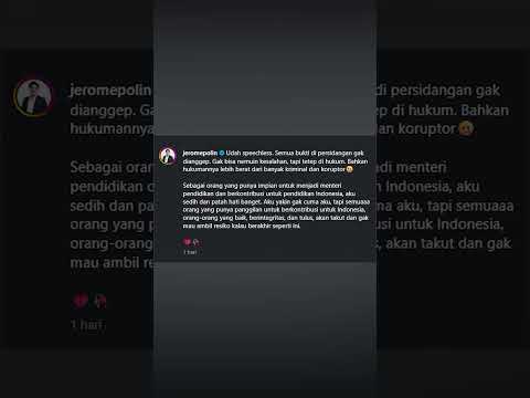 Jerome Polin Pertanyakan Logika Jaksa dalam Tuntutan Berat Nadiem Makarim thumbnail