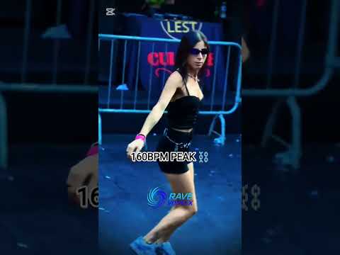 160BPM Peak: Sara Landry Insomnia Remix ⛓️⚡️ #techno #shorts #deephouse #techhouse #ravevortex thumbnail