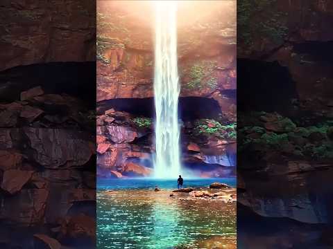 Most Beautiful Waterfall in The World ?? #adventure #explore #travel #nature #waterfall thumbnail