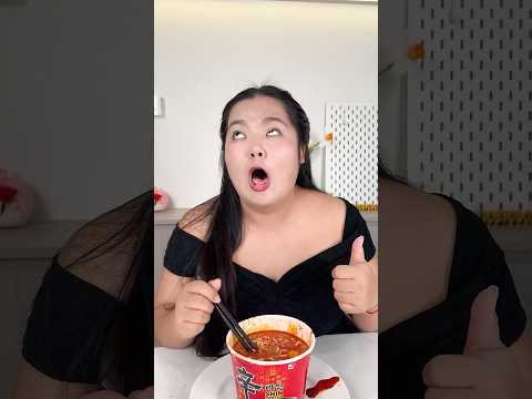 Poor Vs. Rich When Eating Noodles 👑 #funny #shorts thumbnail