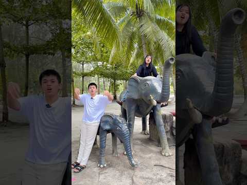 Riski Rifkah hilang dibawa gajah #fypシ #shorts thumbnail