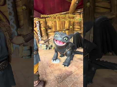 EU ENTREI DENTRO DO FILME DE COMO TREINAR O SEU DRAGÃO!!😱😭 o banguela que coisa mais fofa❤️ thumbnail