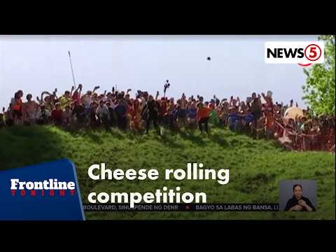 Mga kalahok sa UK, nagpadausdos sa burol para sa cheese | Frontline Tonight thumbnail