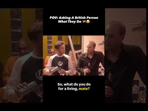 POV: Asking A British Person What They Do 🇬🇧😂 #comedyreels #funnyshorts #britishcomedy #ukcomedy thumbnail